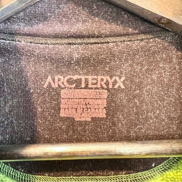 Arc’teryx Polartec Full Zip Fleece Jacket Green Women’s Size M - Picture 5 of 11